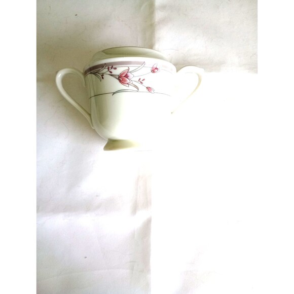 Fine China Japan Floral Sango Regency Heather Sugar Bowl With Lid - Picture 1 of 10